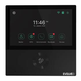 Dveřní videotelefon Evolveo DoorPhone AHD7 černá barva
