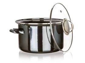 Hrnec s poklicí BANQUET METALLIC Black 24 cm, 3,7 černý

 obrázek produktu 3 z 7