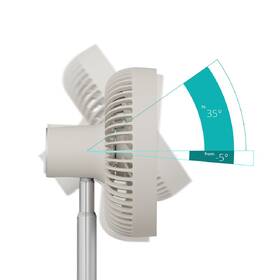 Ventilátor Duux DXCF92 Rize Flex, greige šedý

 obrázek produktu 8 z 10
