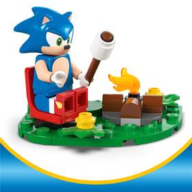 Stavebnice LEGO® Sonic the Hedgehog™ 77001 Sonic a souboj u táboráku 

 obrázek produktu 3 z 9
