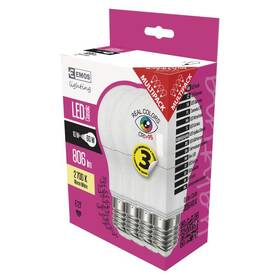 Žárovka LED EMOS Classic, 10W, E27, teplá bílá, 4 ks 

 obrázek produktu 2 z 2