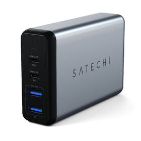 Nabíječka do sítě Satechi 75W Dual PD Travel Charger (2x USB,1x USB-C PD 18W,1x USB-C PD 60W) šedá

 obrázek produktu 1 z 8