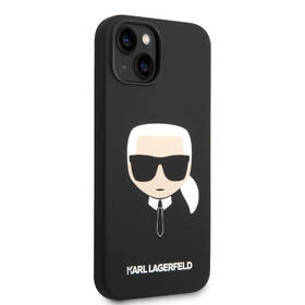 Kryt na mobil Karl Lagerfeld Liquid Silicone Karl Head na Apple iPhone 14 Plus černý

 obrázek produktu 2 z 4