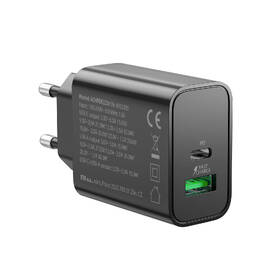 Nabíječka do sítě GoGEN ACHPD230, 1x USB-C PD, 1x USB-A, 30W černá

 obrázek produktu 2 z 2