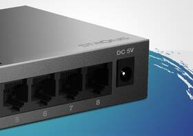 Switch Strong SW8000M 8-Port Gigabit kovový

 obrázek produktu 6 z 12