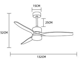 Stropní svítidlo IMMAX NEO LITE ELEGANTE SMART LED s ventilátorem Wi-Fi, TUYA stříbrné/dřevo

 obrázek produktu 8 z 10