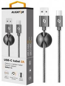 Kabel Aligator Premium USB/USB-C, 1m černý

 obrázek produktu 5 z 5