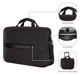 Brašna na notebook Wenger XE Brief 16" černá

 obrázek produktu 9 z 14