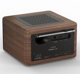 Radiopřijímač DAB+/CD Pure Classic C-D4 černý/hnědý

 obrázek produktu 3 z 7