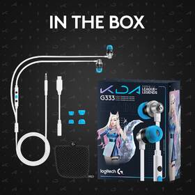 Headset Logitech G333 KDA bílý/modrý

 obrázek produktu 8 z 10
