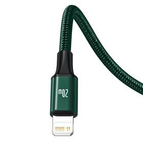 Kabel Baseus Rapid Series 3v1 USB-C (Micro USB/Lightning/USB-C) PD 20W 1,5m zelený

 obrázek produktu 2 z 10