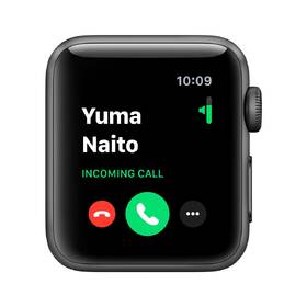 Chytré hodinky Apple Watch Series 3 GPS 38mm pouzdro z vesmírně šedého hliníku - černý sportovní řemínek 

 obrázek produktu 1 z 4