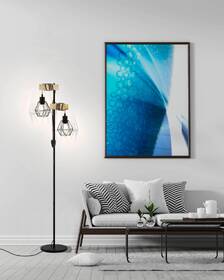 Stojací lampa Eglo Townshend 5 černá/dřevo

 obrázek produktu 1 z 2