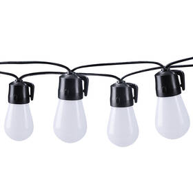 Party osvětlení Solight 15 žárovek, 14m+6m, 10W, RGB, Bluetooth 

 obrázek produktu 1 z 8