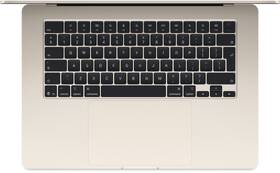 Notebook Apple 15" M4 10× GPU, 16GB, 512GB - hvězdně bílý CZ 
