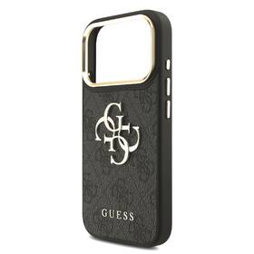 Kryt na mobil Guess 4G Metal Logo Gold Frame na Apple iPhone 18 Pro černý

 obrázek produktu 3 z 6