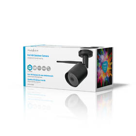IP kamera Nedis SmartLife Wi-Fi, Full HD 1080p, IP65 černá barva
