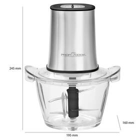 Sekáček potravin Profi Cook MZ 1150 2v1 nerez

 obrázek produktu 1 z 3