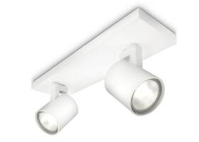 Bodové svítidlo Philips Runner, 2xGU10 bílé

 obrázek produktu 1 z 2