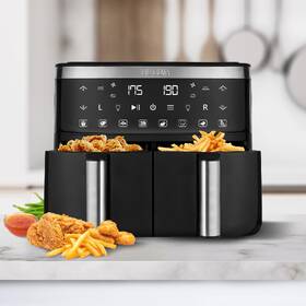 Fritéza horkovzdušná Tesla DualZone Q450 XXL Black 

 obrázek produktu 5 z 7
