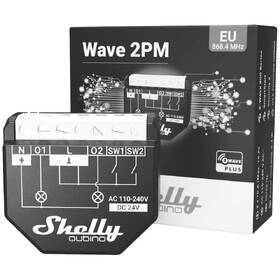 Modul Shelly Wave 2PM, spínací modul, Z-Wave 

 obrázek produktu 3 z 3