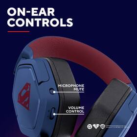 Headset Trust GXT 492SM CARUS Superman modrý

 obrázek produktu 8 z 9