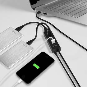 USB Hub Axagon USB / 4 USB 3.0, adaptér, 1,2 m černý

 obrázek produktu 7 z 8