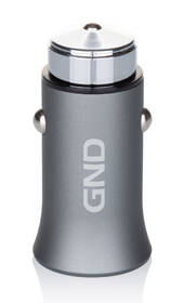 Adaptér do auta GND 1x USB 3A, 18W, Fast charge šedý

 obrázek produktu 1 z 3