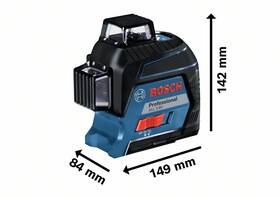 Křížový laser Bosch Professional GLL 3-80 

 obrázek produktu 2 z 8
