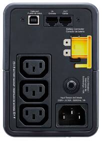 Záložní zdroj APC Back-UPS 500VA/300W, USB, AVR, 3xIEC C13 

 obrázek produktu 3 z 3