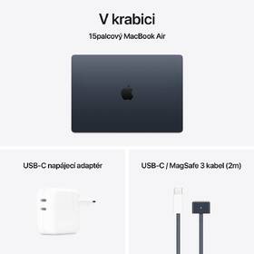 Notebook Apple 15" M4 10× GPU, 16GB, 256GB - temně inkoustový CZ 

 obrázek produktu 10 z 10