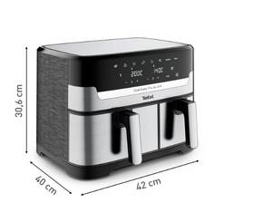 Fritéza horkovzdušná Tefal EY905D10 Dual Easy Fry & Grill 5,2 l + 3,1 l 

 obrázek produktu 10 z 10