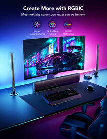 LED světlo Govee Smart Gaming Wi-Fi LED Panely + Smart Dual ovladač černé

 obrázek produktu 5 z 10