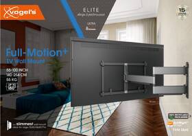 Držák TV Vogel’s ELITE TVM 5845  pro úhlopříčky 55" až 100", nosnost 55 kg černý

 obrázek produktu 11 z 12