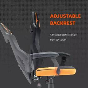 Herní židle Canyon Wave Mesh černá/oranžová

 obrázek produktu 8 z 11
