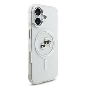 Kryt na mobil Karl Lagerfeld IML K&CH Heads Metal Frame MagSafe na Apple iPhone 17 průhledný

 obrázek produktu 2 z 7