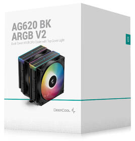 Chladič CPU DeepCool AG620 BK ARGB V2 černý

 obrázek produktu 9 z 9