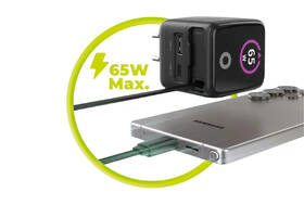 Nabíječka do sítě Mobile Origin Display Charger PW3 - 65W GaN USB-C/USB-A černá

 obrázek produktu 4 z 12
