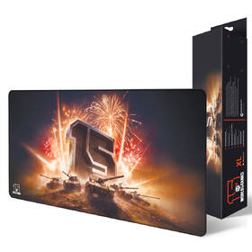 Podložka pod klávesnici a myš FSH World of Tanks 15 Anniversary, XL oranžová

 obrázek produktu 4 z 5