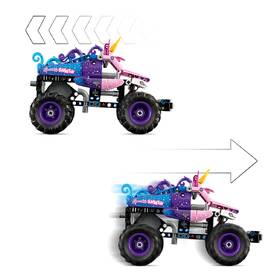 Stavebnice LEGO® Technic 42220 Monster Jam™ Sparkle Smash™ s natahovacím motorem 

 obrázek produktu 2 z 8