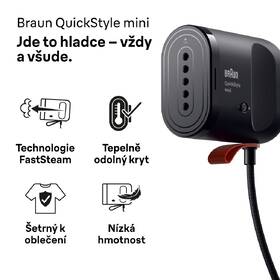 Ruční napařovač oděvů Braun GS1071BK černý

 obrázek produktu 8 z 13