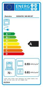 Trouba Electrolux EOD3H70X nerez

