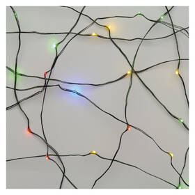 Vánoční osvětlení EMOS 40 LED nano řetěz zelený, 4 m, venkovní i vnitřní, multicolor, časovač 

 obrázek produktu 2 z 8