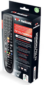 Dálkový ovladač Meliconi Gumbody Personal 7+ pro TCL/Thomson černý

 obrázek produktu 1 z 1