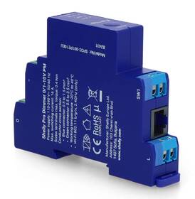 Modul Shelly Pro stmívač 0–10 V na DIN lištu, Wi-Fi, LAN modrý

 obrázek produktu 4 z 6