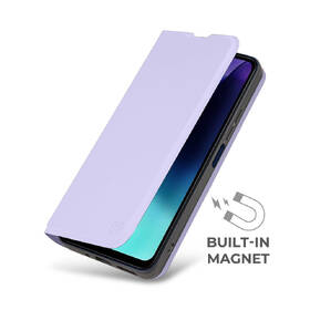 Pouzdro na mobil flipové Obal:Me SmoothTouch na Samsung Galaxy A57 5G fialové

 obrázek produktu 3 z 4