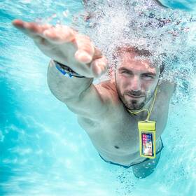 Pouzdro na mobil sportovní Celly Splash Bag voděodolné na 6,5" žluté

 obrázek produktu 2 z 3