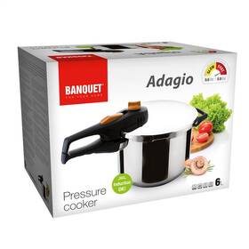 Tlakový hrnec BANQUET Adagio, 6 l 

 obrázek produktu 1 z 1