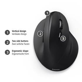 Myš Hama EMW-500, pro praváky černá

 obrázek produktu 3 z 5