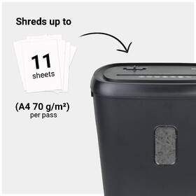 Skartovač DESQ 4 x 35 mm, 21l černý

 obrázek produktu 11 z 15